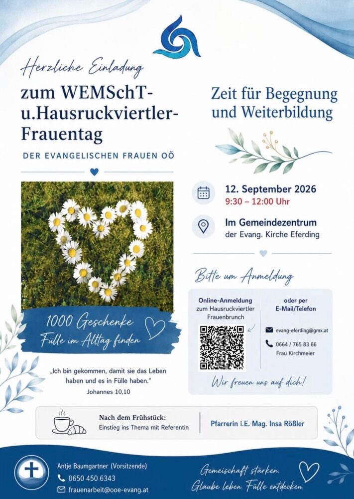 Hausruckviertler- & WEMSchT-Frauenbrunch am 12. September 2026
